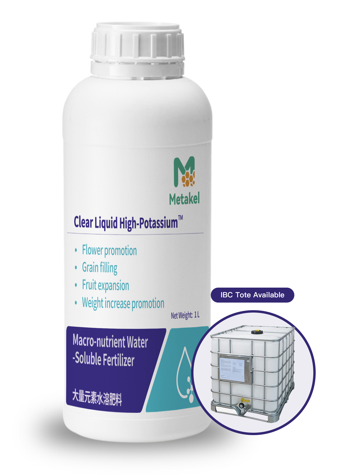 Clear Liquid High Potassium